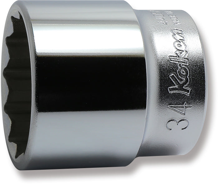 Ko-ken 4405M-35 1/2 Sq. Dr. Socket  35mm 12 point Length 47mm