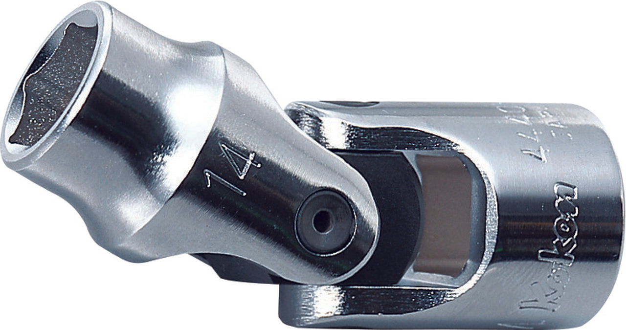 Ko-ken 4440M-15 1/2 Sq. Dr. Universal Socket  15mm 6 point Length 68mm