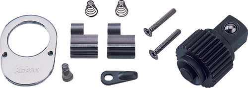 Ko-ken 3749N 3/8 Sq. Dr. Ratchet Handle  24 teeth  Length 200mm  Metal Handle
