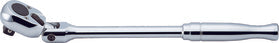 Ko-ken 4774P-450 1/2 Sq. Dr. Ratchet Handle  24 teeth Flexible Head Length 450mm  Polished Handle