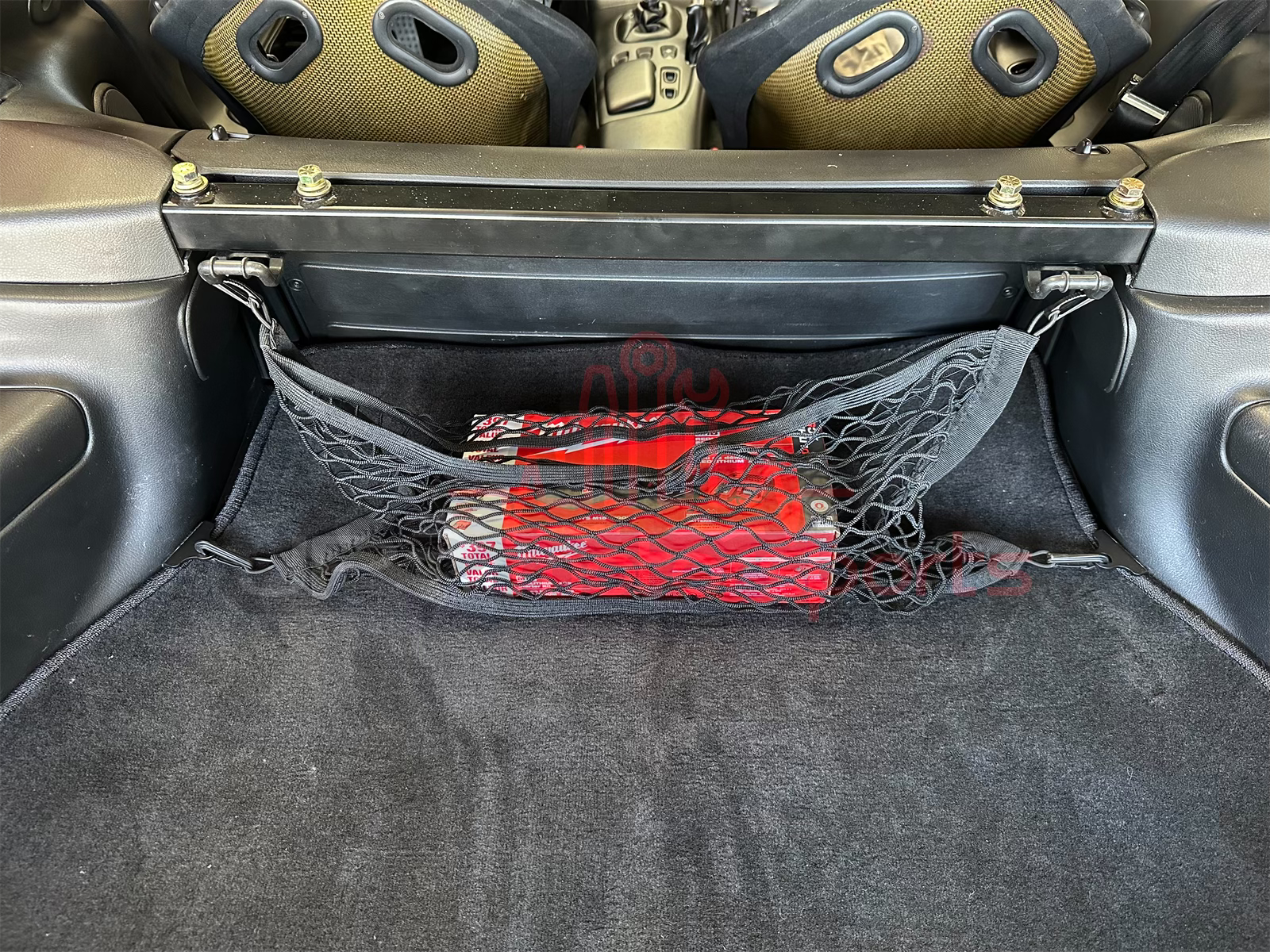 Mazda RX7 FD3S Trunk Cargo Net Kit with Brackets