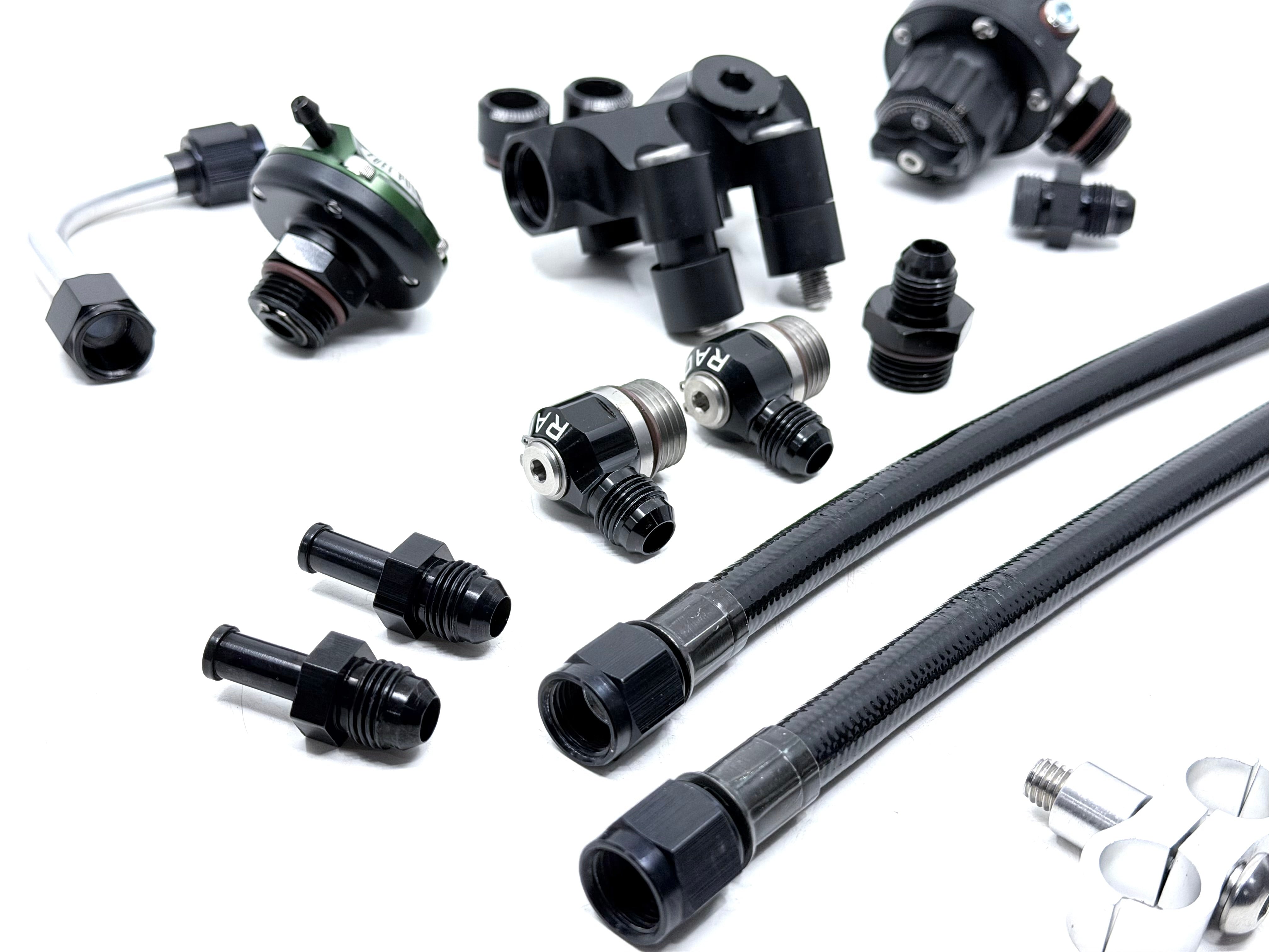 Mazda RX7 FD3S 13B-REW Engine Fuel System (Turblown LIM) (6an feed & return)