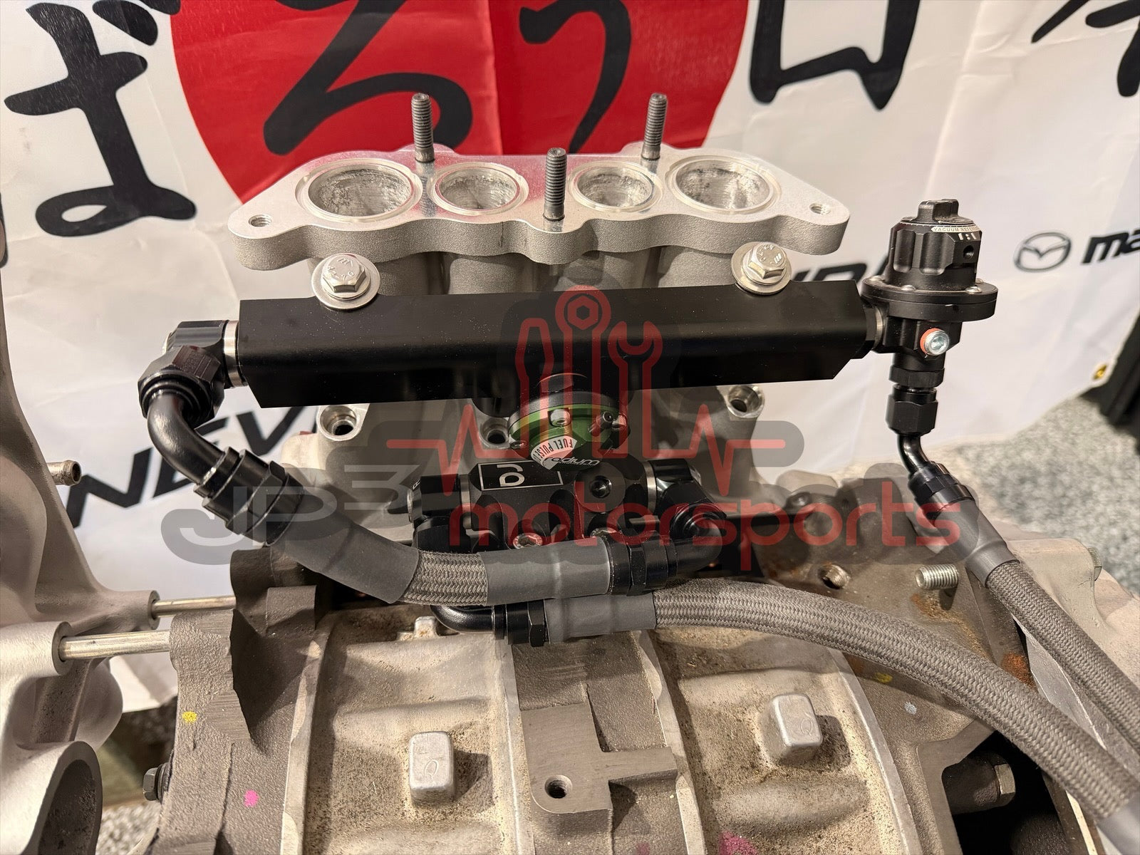 Mazda RX7 FD3S 13B-REW Engine Fuel System (Turblown LIM) (8an feed & 6an return)