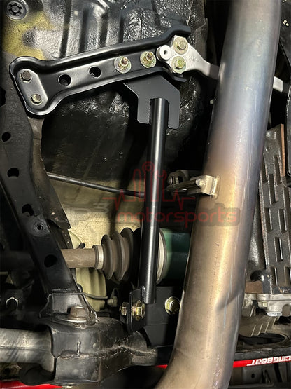 Mazda RX7 FD3S Rear Subframe Tubular Reinforcement Cross Brace and Mounting Bracket Combo Kit