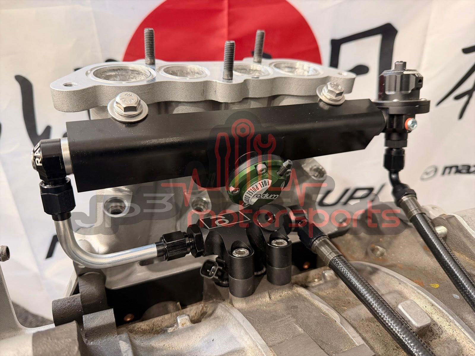 Mazda RX7 FD3S 13B-REW Engine Fuel System (Turblown LIM) (6an feed & return)