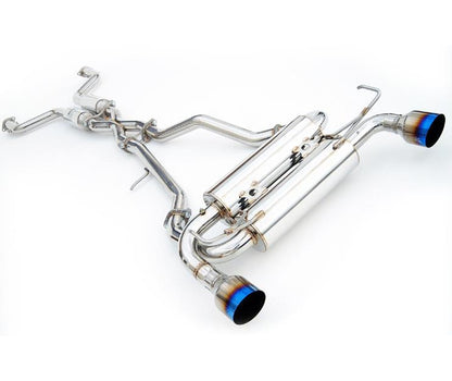 Invidia 02-08 Nissan 350z Gemini Single Layer Titanium Tip Cat-back Exhaust