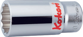 Ko-ken 6305A-7/8 3/4 Sq. Dr. Socket  7/8 12 point Length 90mm