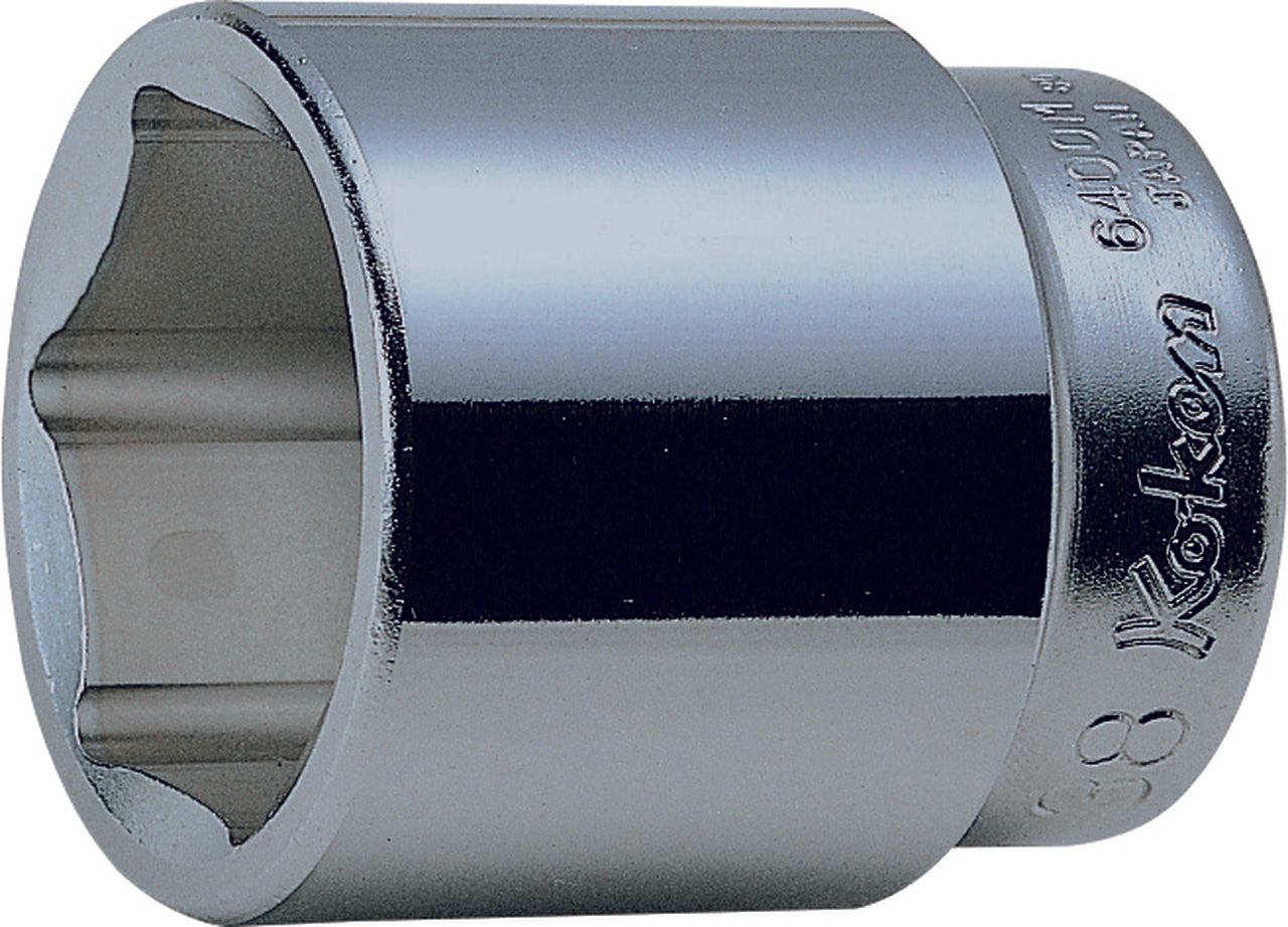Ko-ken 6400A-3.1/8 3/4 Sq. Dr. Socket  3.1/8 6 point Length 90mm