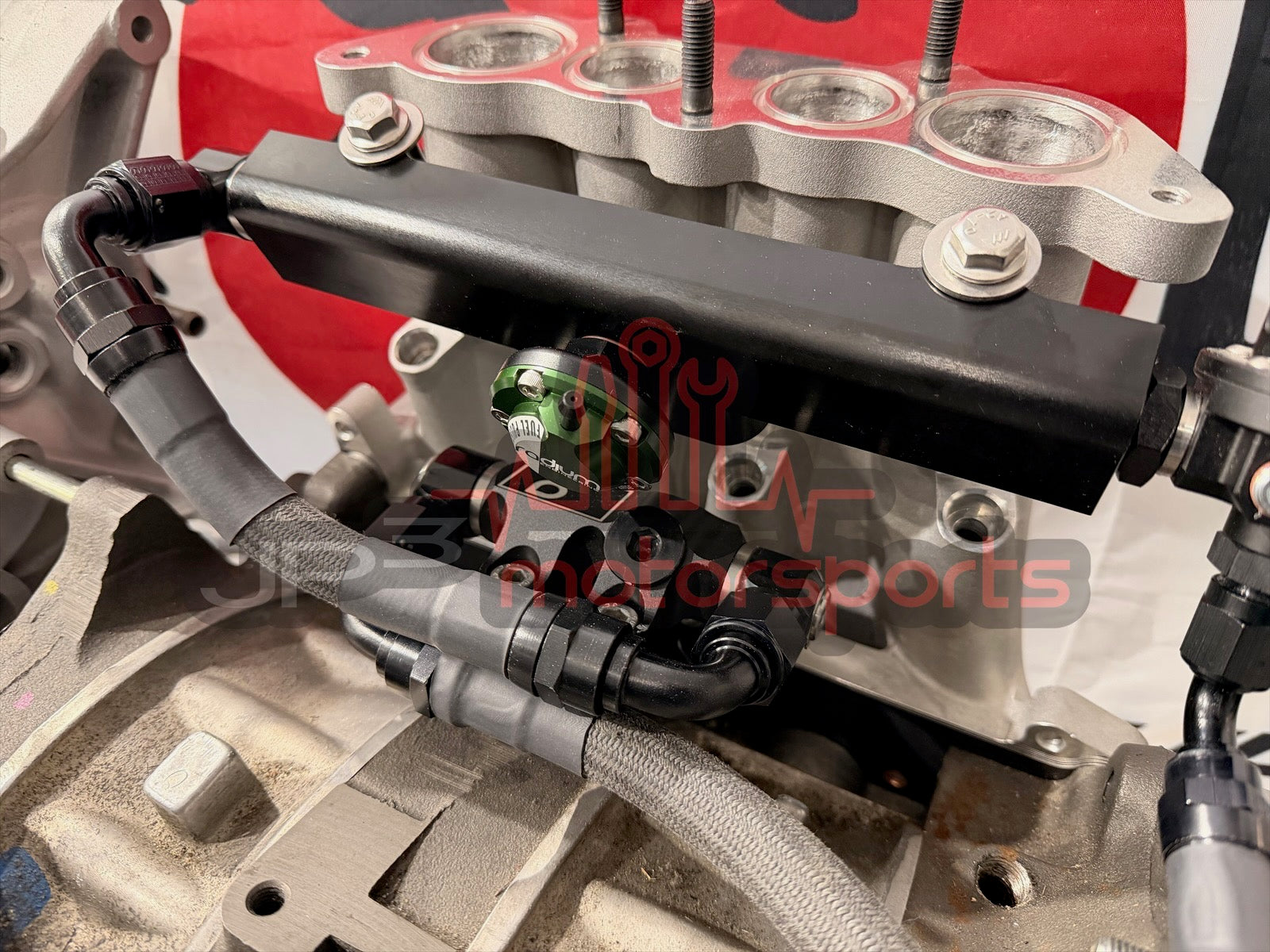 Mazda RX7 FD3S 13B-REW Engine Fuel System (Turblown LIM) (8an feed