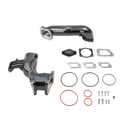 Wehrli 11-16 Chevrolet 6.6L LML Duramax High Flow Y-Bridge Kit - Grape Frost