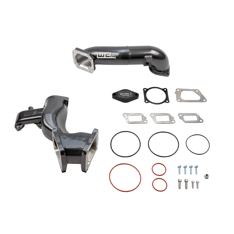 Wehrli 11-16 Chevrolet 6.6L LML Duramax High Flow Y-Bridge Kit - Grape Frost