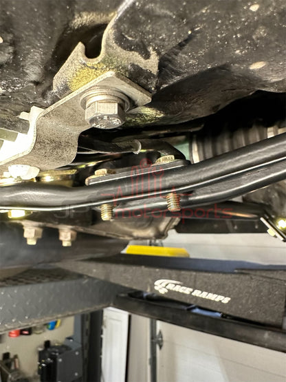 Mazda RX7 FD3S Rear Subframe Tubular Reinforcement Cross Brace and Mounting Bracket Combo Kit