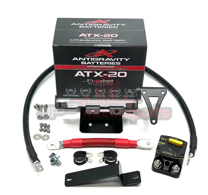 Mazda RX7 FD3S Battery Relocation Kit with Antigravity ATX-20 RESTART ...