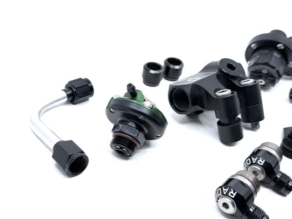 Mazda RX7 FD3S 13B-REW Engine Fuel System (Turblown LIM) (6an feed & return)