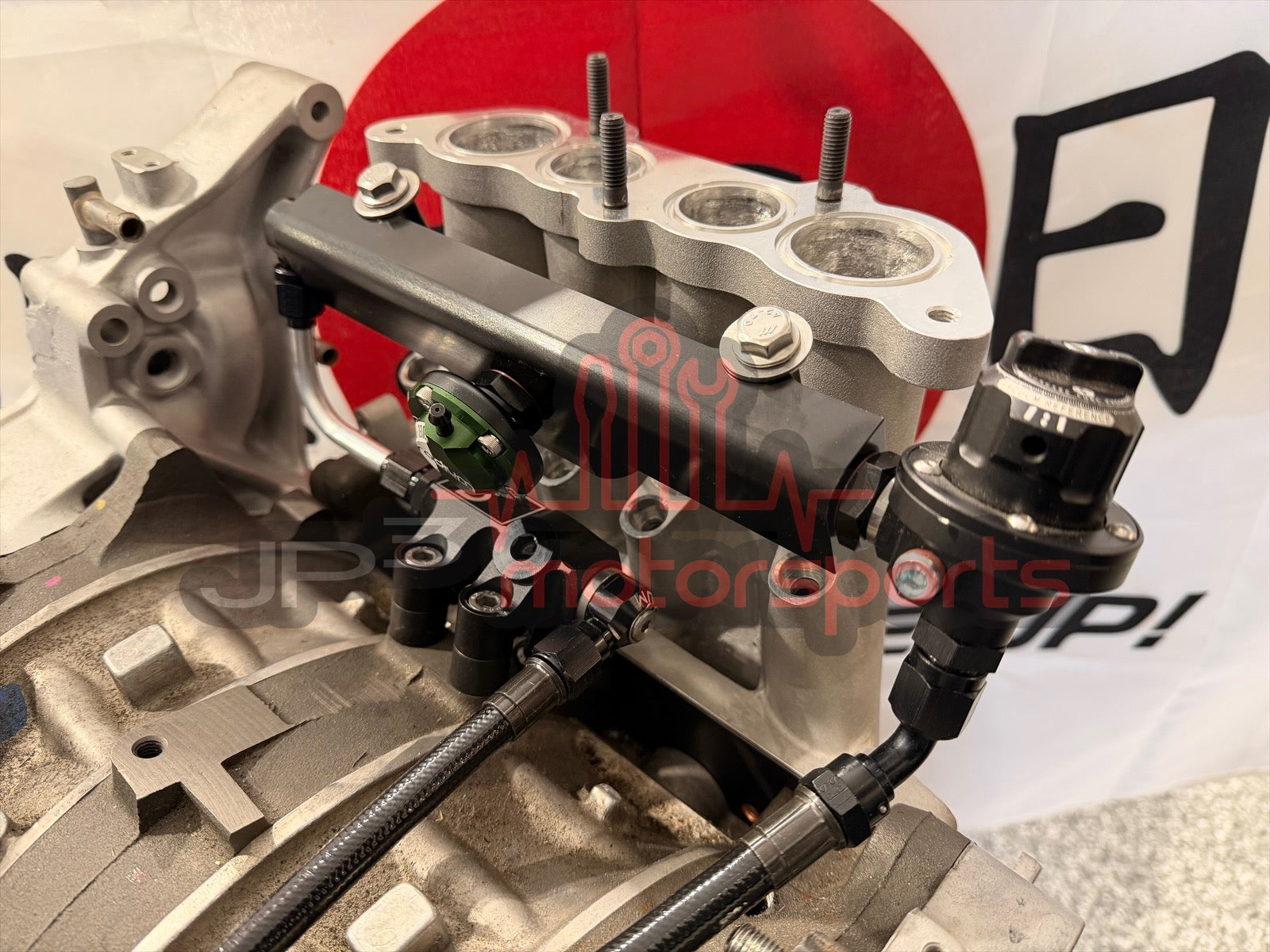 Mazda RX7 FD3S 13B-REW Engine Fuel System (Turblown LIM) (6an feed