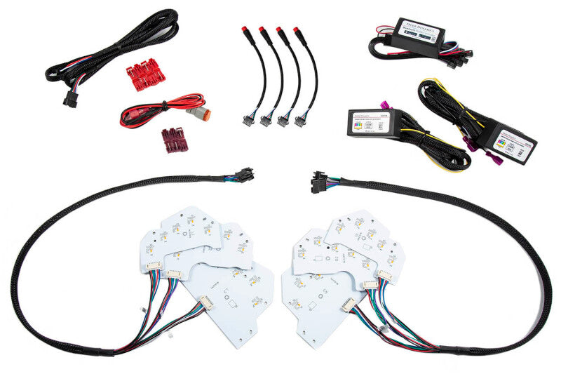 Diode Dynamics 18-23 EU/AU Ford Mustang RGBWA DRL LED Boards