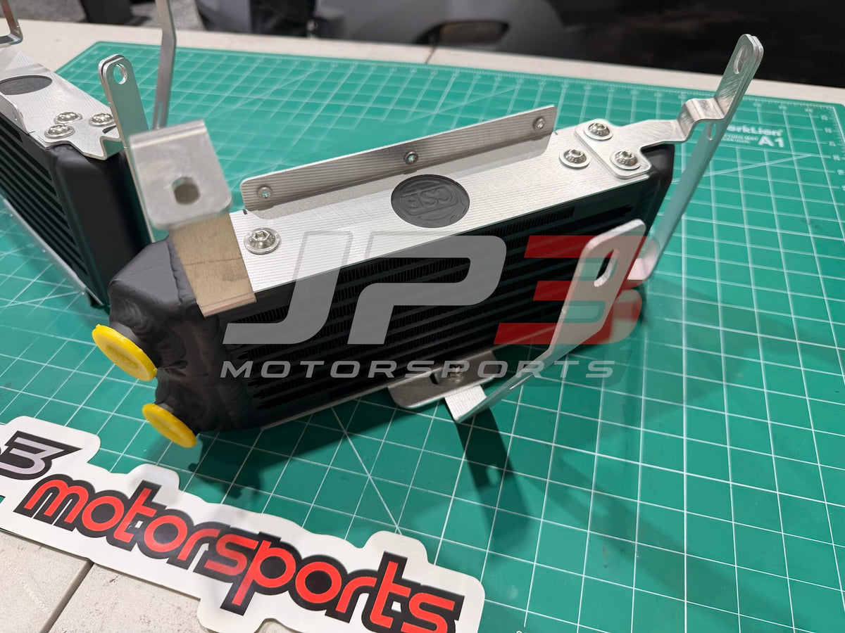 Mazda RX7 FD3S Ducted Dual Oil Cooler Kit