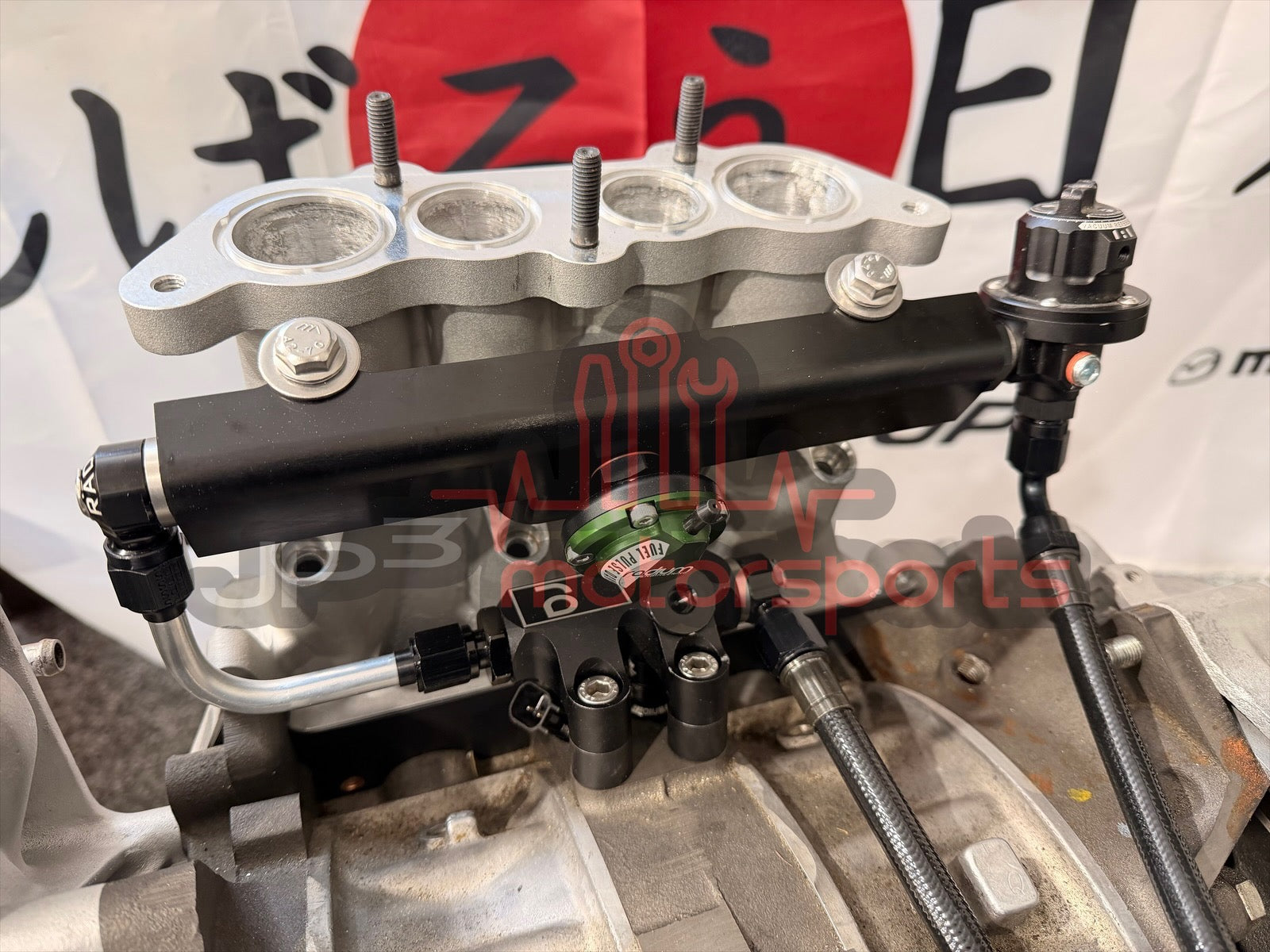 Mazda RX7 FD3S 13B-REW Engine Fuel System (Turblown LIM) (6an feed & return)
