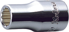 Ko-ken AS2405A-11/32 1/4 Sq. Dr. Socket  11/32 12 point 22mm Aerospace