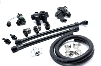 Mazda RX7 FD3S 13B-REW Engine Fuel System (Turblown LIM) (6an feed & return)