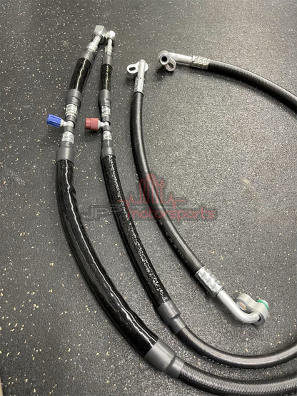 Mazda RX7 FD3S 13B-REW AC Line Kit for HKS Vmount (LHD) ***DENSO Evaporator***