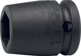 Ko-ken BD14400MJ-17 1/2 Sq. Dr. 6-Point Anchor Bolt Socket w/ Plastic Stopper 17mm