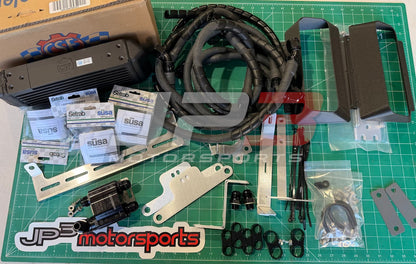 Mazda RX7 FD3S Ducted Dual Oil Cooler Kit