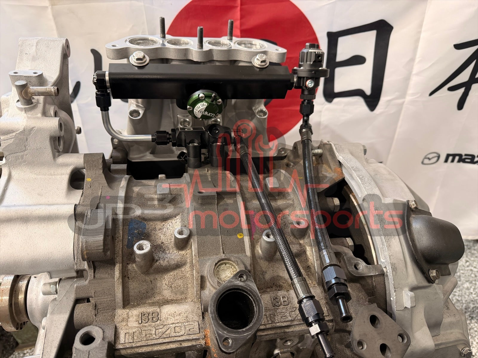 Mazda RX7 FD3S 13B-REW Engine Fuel System (Turblown LIM) (6an feed