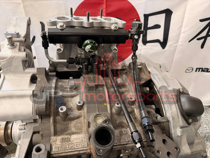 Mazda RX7 FD3S 13B-REW Engine Fuel System (Turblown LIM) (6an feed & return)