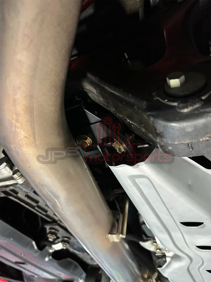 Mazda RX7 FD3S Rear Subframe Tubular Reinforcement Cross Brace and Mounting Bracket Combo Kit