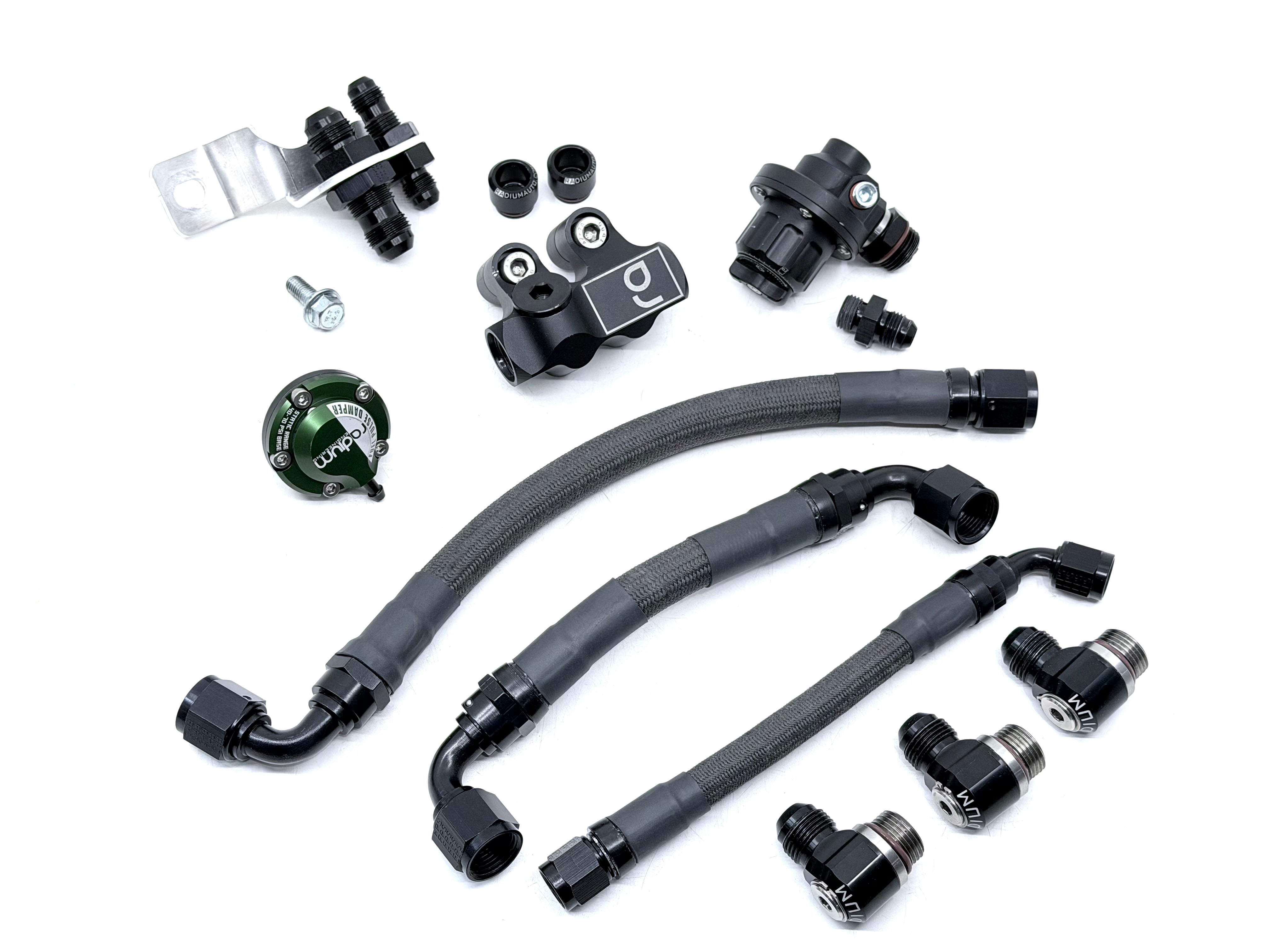 Mazda RX7 FD3S 13B-REW Engine Fuel System (Turblown LIM) (8an feed & 6an return)