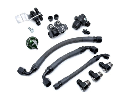 Mazda RX7 FD3S 13B-REW Engine Fuel System (Turblown LIM) (8an feed & 6an return)