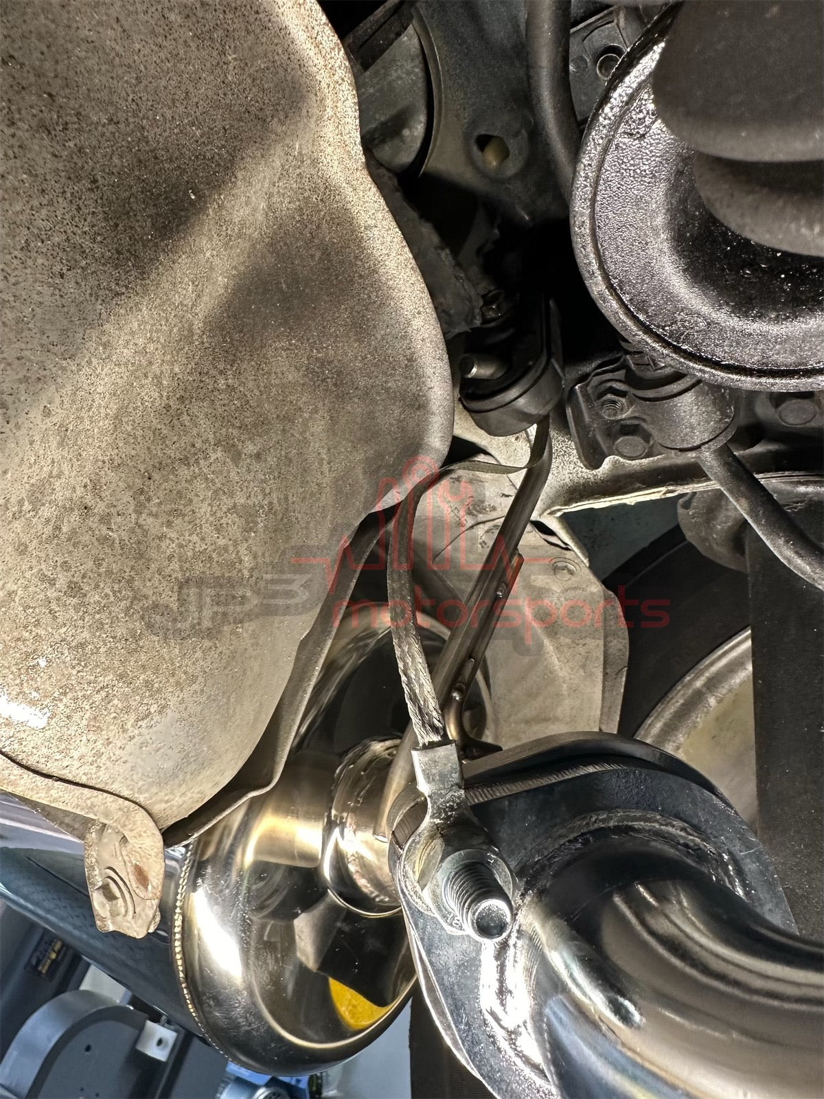 Mazda RX7 FC3S Exhaust Ground Strap