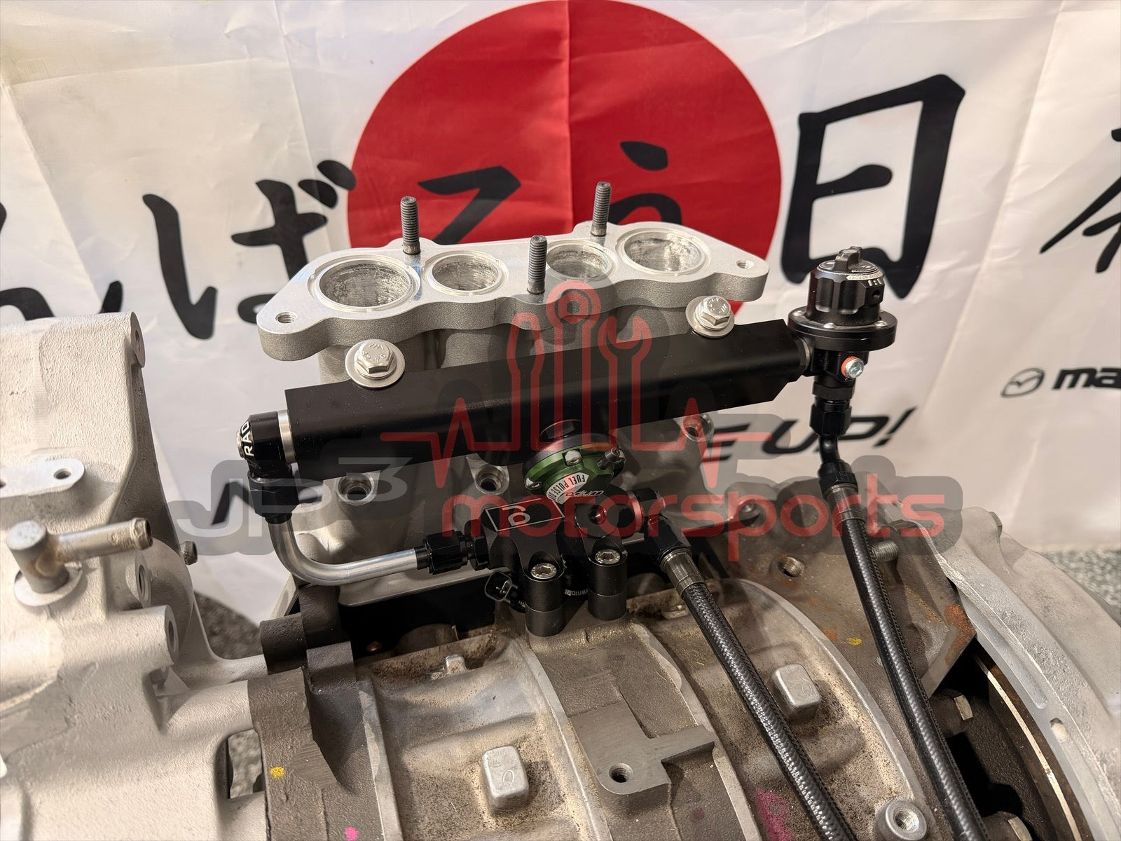 Mazda RX7 FD3S 13B-REW Engine Fuel System (Turblown LIM) (6an feed & return)