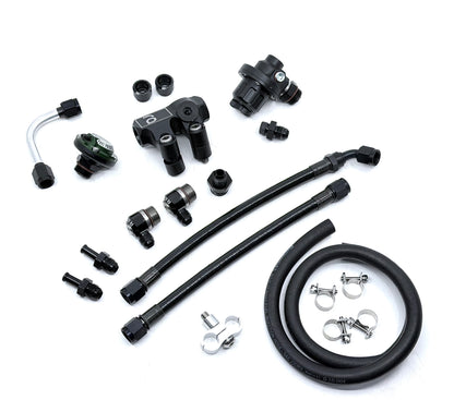 Mazda RX7 FD3S 13B-REW Engine Fuel System (Turblown LIM) (6an feed & return)