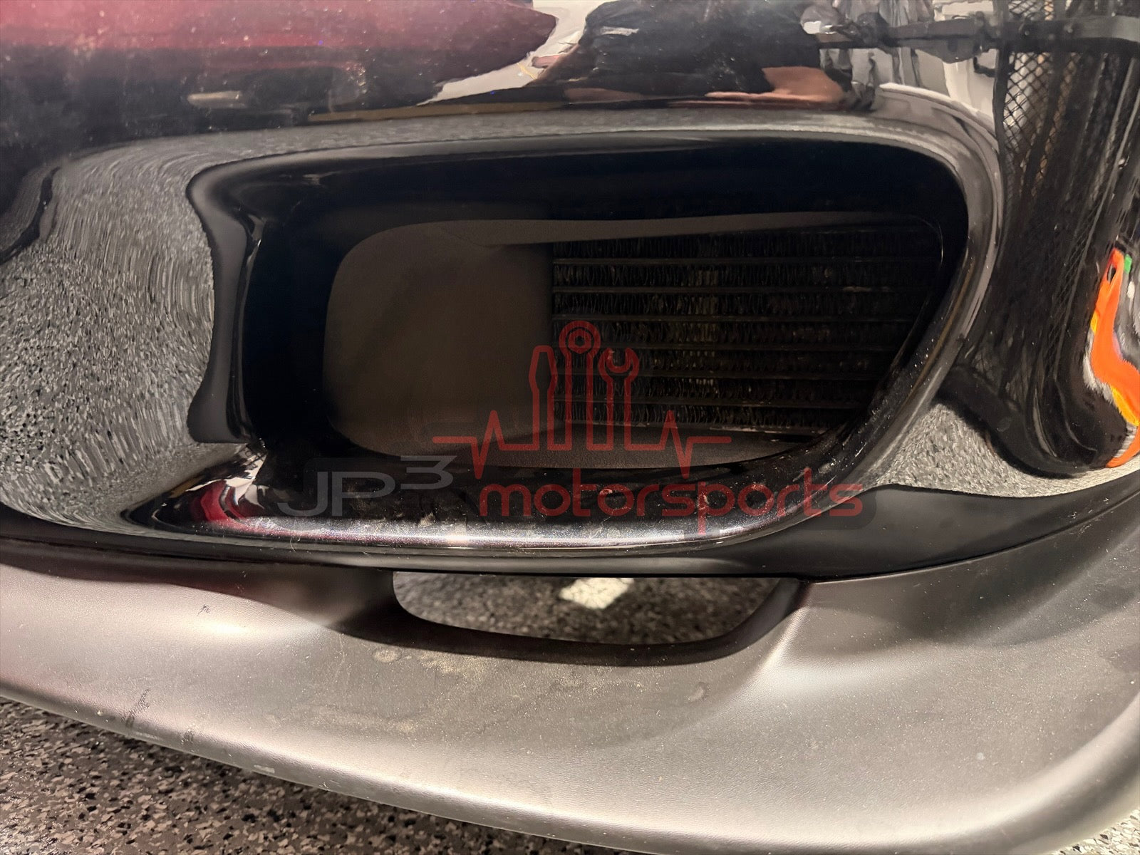 Mazda RX7 FD3S 99 Bumper OEM Oil Cooler Ducts