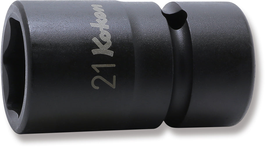 Ko-ken NV14400-22 1/2 Sq. Dr. Socket  22mm 6 point 54mm Sleeve Drive