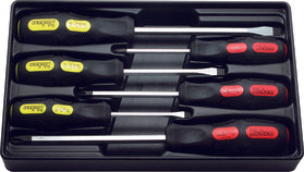 Ko-ken PK2346/6 1/4, 3/8, 1/2, 3/4 Sq. Dr. Adaptor set  1/4, 3/8, 1/2, 3/4 ABS Tray   6 pieces