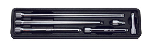 Ko-ken PK2763/6 1/4 Sq. Dr. Wobble-Fix Extension Bar Set  28-250mm ABS Tray   6 pieces
