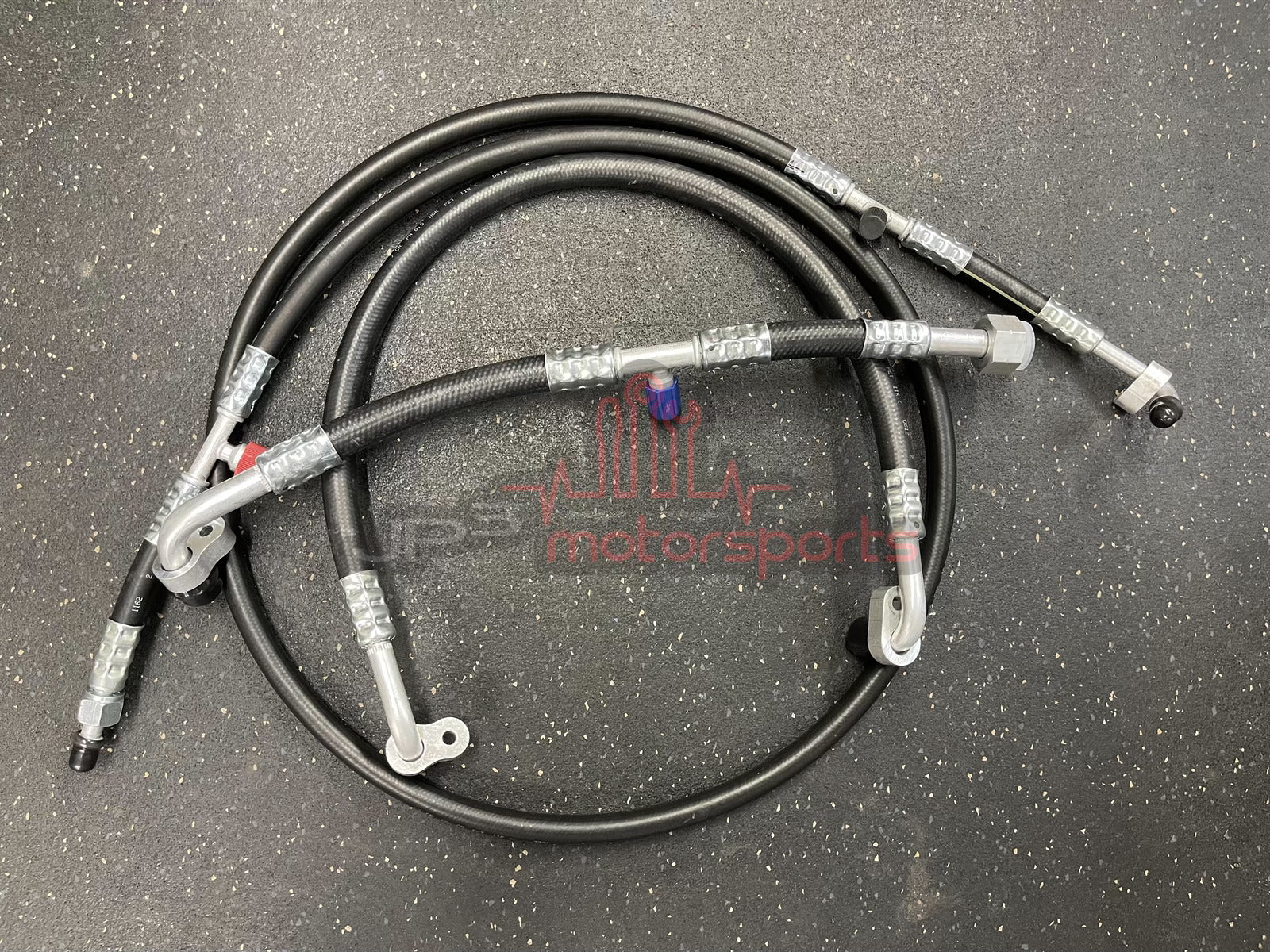 Mazda RX7 FD3S 13B-REW AC Line Kit for OEM SMIC/FMIC (RHD) ***'92 and Earlier R12 Style Evaporator***