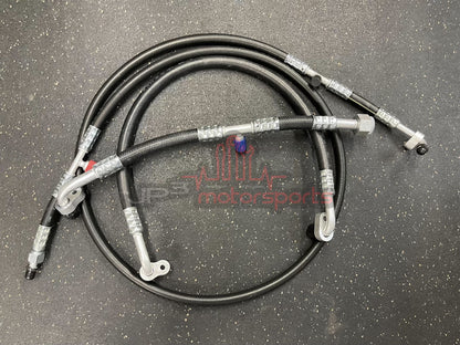 Mazda RX7 FD3S 13B-REW AC Line Kit for OEM SMIC/FMIC (RHD) ***'93 and later R134 Style Evaporator***