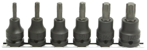 Ko-ken RS14124/7 1/2 Sq. Dr. Lock Nut Buster Set  17-27.5mm   For Lock Nut 7 pieces