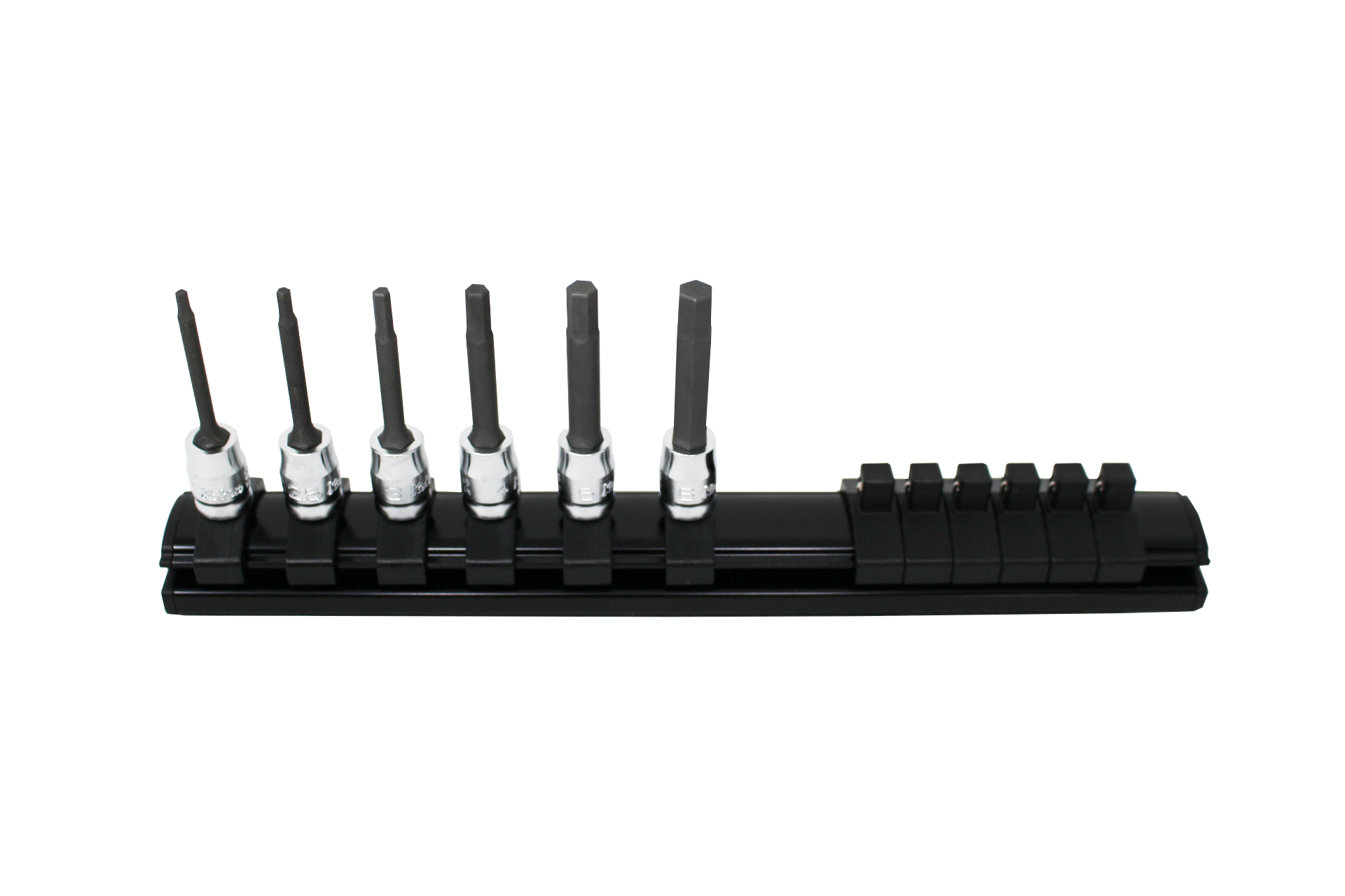 Ko-ken RS2025/7-HOLE 1/4 Sq. Dr. 7 Piece Tamper-Resistant TORXÂ® Socket Set T10H-T40H
