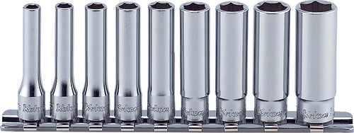 Ko-ken RS2300M/12 1/4 Sq. Dr. Socket set  4-14mm 6 point   12 pieces