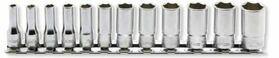 Ko-ken RS2300XZ/9 1/4 Sq. Dr. Socket set  5.5-14mm 6 point  Z-series 9 pieces