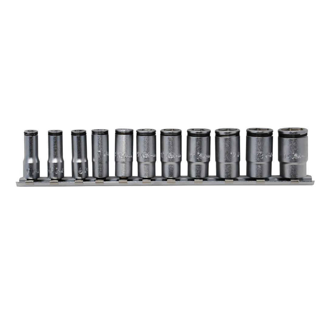 Ko-ken RS2350X/4 1/4 Sq. Dr. Socket set  8-14mm Nut Grip   4 pieces