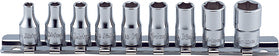 Ko-ken RS2405A/9 1/4 Sq. Dr. Socket set  3/16-1/2 12 point 150mm  9 pieces