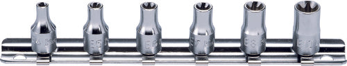 Ko-ken RS2441M/11 1/4 Sq. Dr. Universal NUT GRIPÂ® Socket Set,  5mm-15mm - 11 pieces