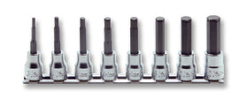 Ko-ken RS3020/6-L38 3/8 Sq. Dr. Bit Socket set XZN M5-M14 Triple Square 150mm  6 pieces