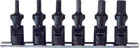 Ko-ken RS3440A/8 3/8 Sq. Dr. Universal Socket set  5/16-3/4 6 point 200mm  8 pieces